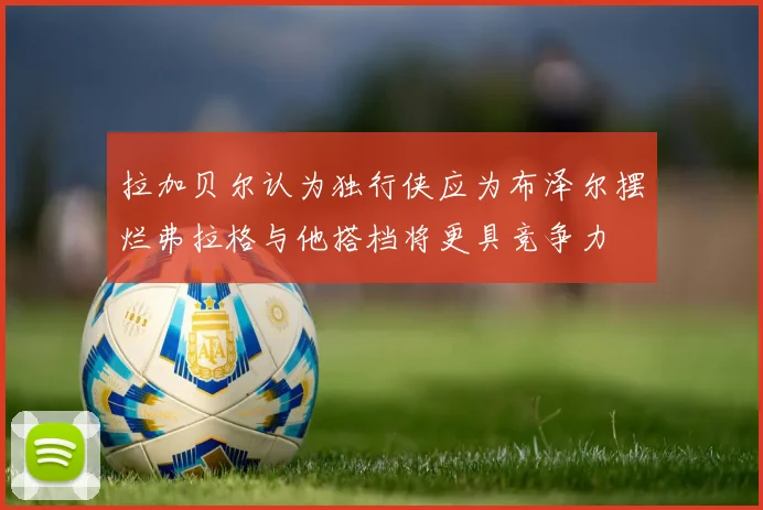 拉加贝尔认为独行侠应为布泽尔摆烂弗拉格与他搭档将更具竞争力