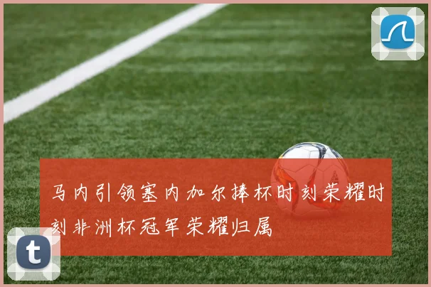 马内引领塞内加尔捧杯时刻荣耀时刻非洲杯冠军荣耀归属